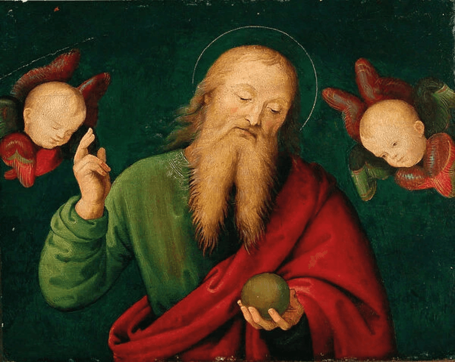 GOD THE FATHER WITH ANGELS GIANNICOLA DI PAOLO (c 1510) Nick Cave
